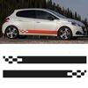 Kit Aufkleber Stickers Bande Seitenleiste Peugeot 208 Racing