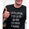 Tee-shirt Fellation, la Fée des Papas