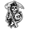 Sons Of Anarchy Reaper Decal