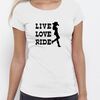Tee shirt "Live Love Ride"