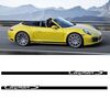 Car Side Stripes Decals Set Porsche Cayman S