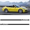 Car Side Stripes Decals Set Porsche Cayman