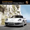 Porsche Boxster S Design Edition 2 Aufkleber Set