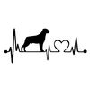 JDM I Love Dogs Decal