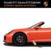 Porsche 911 Carrera GTS Kabriolett Aufkleber (2x)