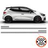 Car Side Renault Clio Indian Ornament Decals Set