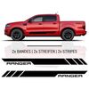 Ford Ranger Side Stripes Decals Set