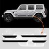 Jeep Wrangler 4 Doors Strips Stickers Kit