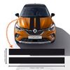 ​Renault Captur Doppelt Streifen Aufkleber