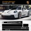 Porsche 911 - 992 GT3 Stripes Decals Set