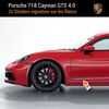 Kit Stickers Flancs Porsche 718 Cayman GTS 4.0