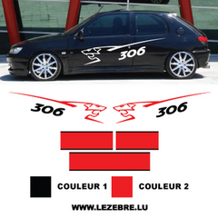 Kit stickers Peugeot 306