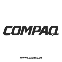 Sticker Compaq logo