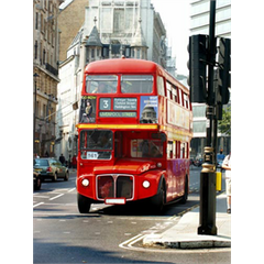 Sticker Géant Londres Bus
