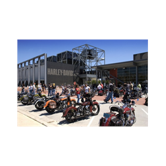 Sticker déco géant Musée Harley Davidson Milwaukee
