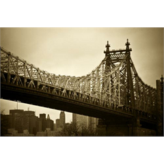 Sticker groß New York Bridge