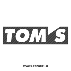 Tom's Logo Carbon Decal 2