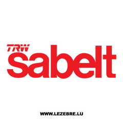 Sticker TRW Sabelt Logo