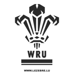 WRU Wales Rugby Logo Decal