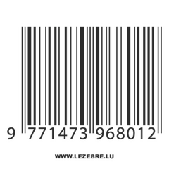Barcode Decal