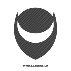 Sticker Karbon Helmo logo 3