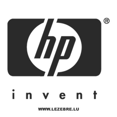 HP Invent logo Decal