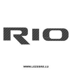 Sticker Karbon Kia Rio 2