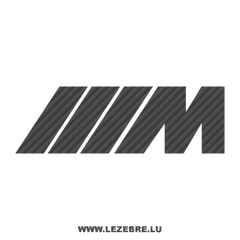 BMW M Series Carbon Decal 3