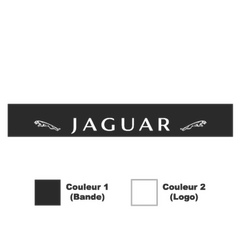 Sticker Bande Sonnenblende Jaguar