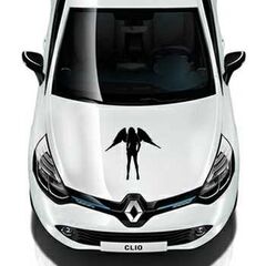 Sexy Woman Angel Renault Decal