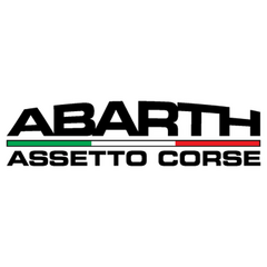 Fiat Abarth Assetto Corse logo Decal
