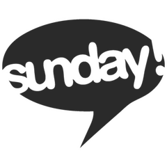 Sticker Sunday BMX Logo