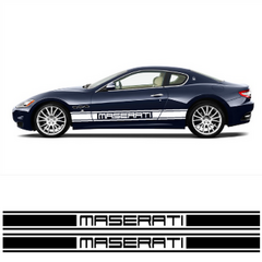 Maserati car side racing Decals set