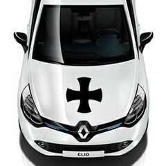 Celtic Cross Renault Decal