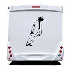 Sticker Wohnwagen/Wohnmobil Michael Jackson 7
