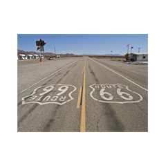 Sticker Deko Route 66