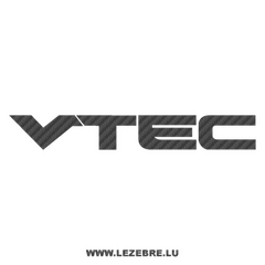 Sticker Carbone Honda VTEC