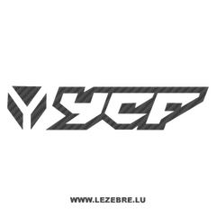 Sticker Karbon YCF logo