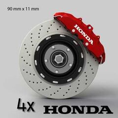 Honda logo brake decals set