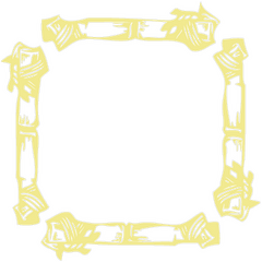 Bamboo Frame Decal 2