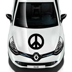 Sticker Renault Peace and Love Logo 2