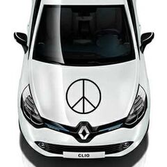 VW Peace and love logo Renault Decal model nr 3