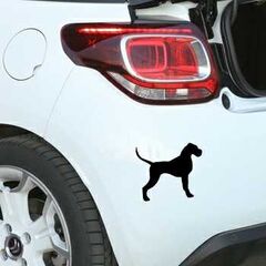 Sticker Citroen DS3 Silhouette Hund