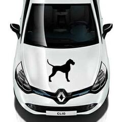 Dog silhouette Renault Decal