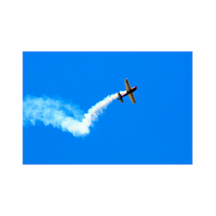 Sticker Deko Flugzeug acrobatie