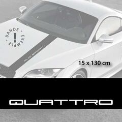 Sticker für die Motorhaube Audi Quattro