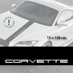 Stickers bandes autocollantes Capot Corvette