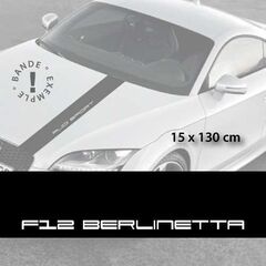Stickers bandes autocollantes Capot Ferrari F12 Berlinetta