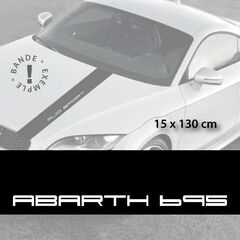 Fiat Abarth 695 car hood decal strip