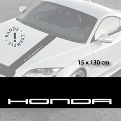Honda car hood decal strip